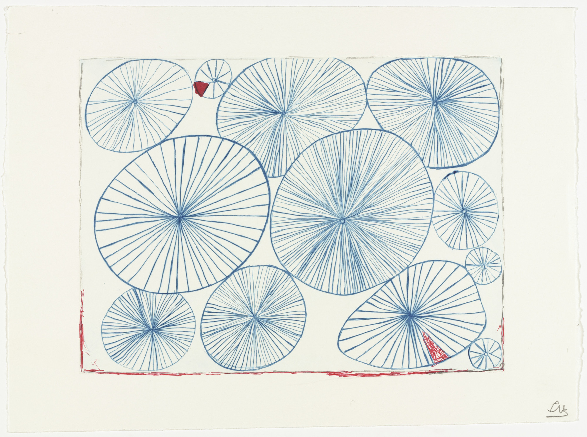 Louise Bourgeois. Untitled No. 2, state IV of V, variant
