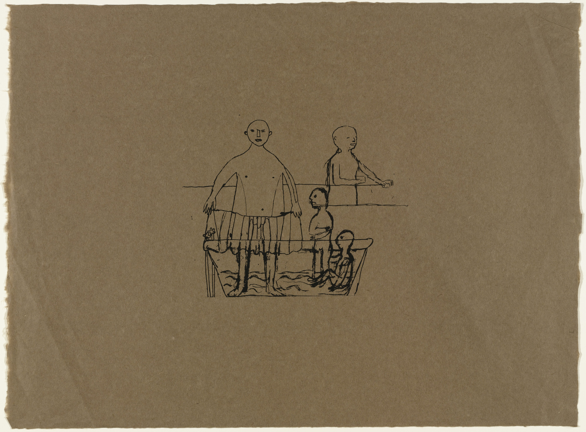 Louise Bourgeois. Untitled, version 2 of 2, only state, variant