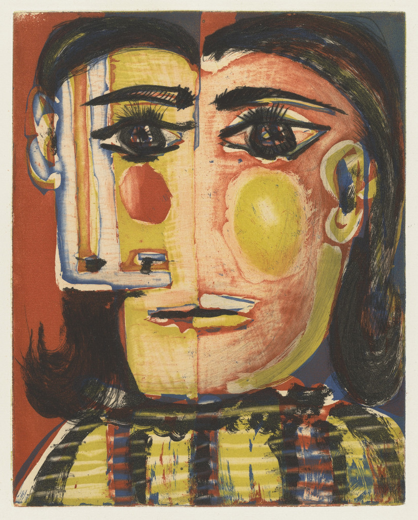 Head of a Woman No. 5, Portrait of Dora Maar (Tête de femme No. 5, portrait de Dora Maar)