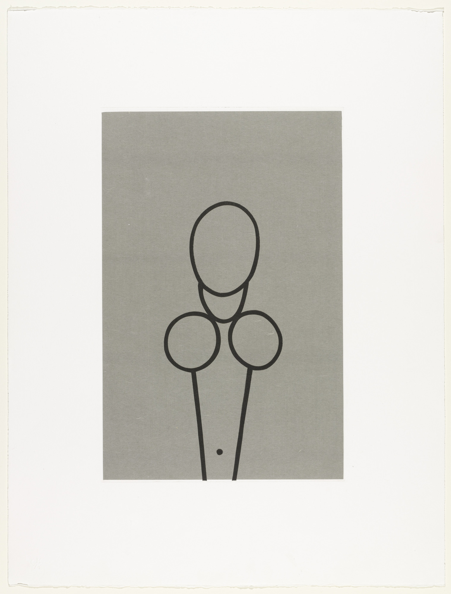 Louise Bourgeois. Portrait, version 2 of 2, only state, variant
