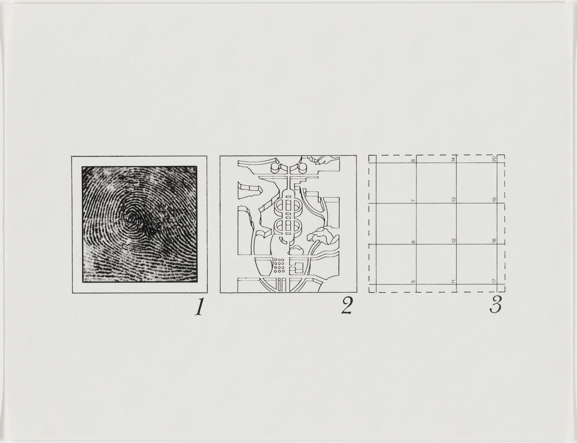 Bernard Tschumi. The Manhattan Transcripts Project, New York, New York, Episode 1: The Park. 1976-77