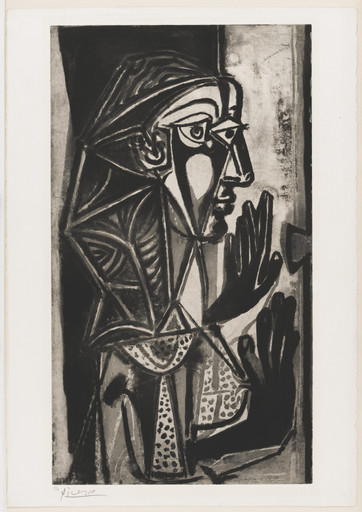 Pablo Picasso. The Woman at the Window ( La Femme à la fenêtre