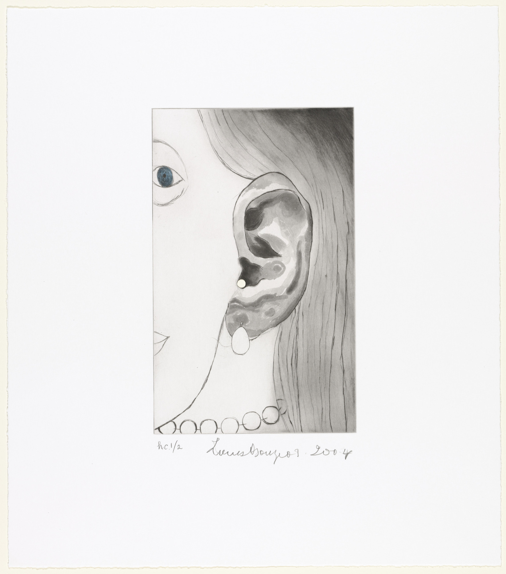 Louise Bourgeois. Ear, state VI of VI. 2004 | MoMA