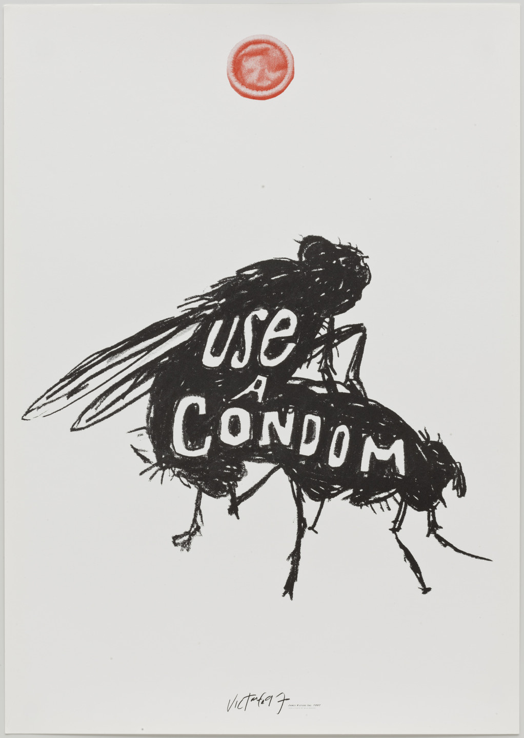 James Victore. Use a Condom/ Bugs. 1997