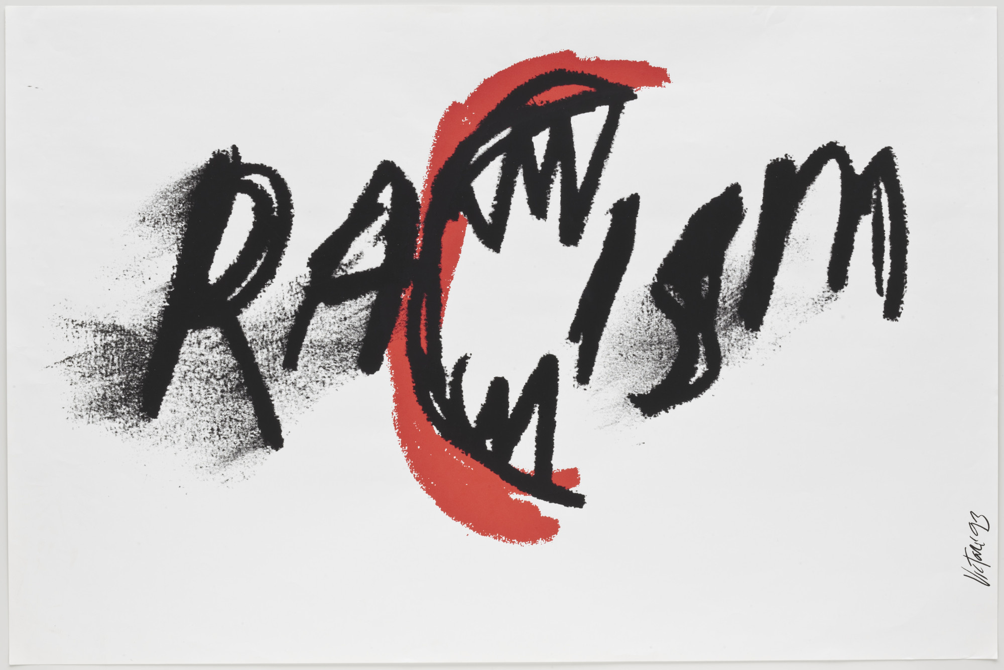 James Victore. Racism. 1993 | MoMA