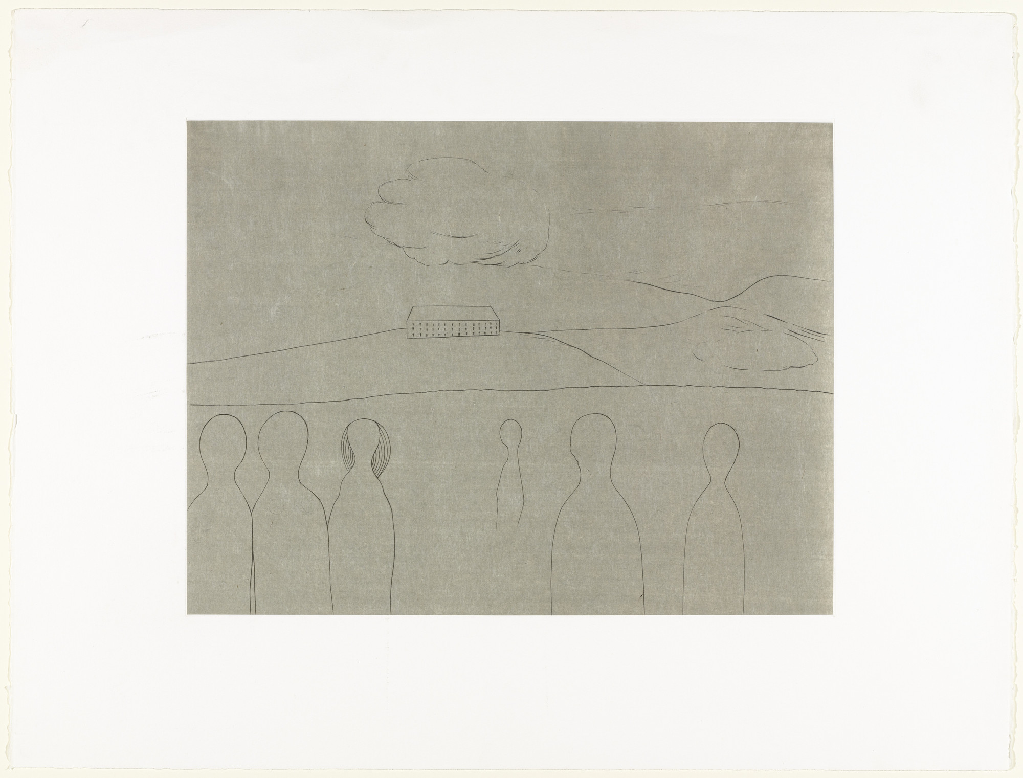 Louise Bourgeois. Institution, version 2 of 2, only state, variant