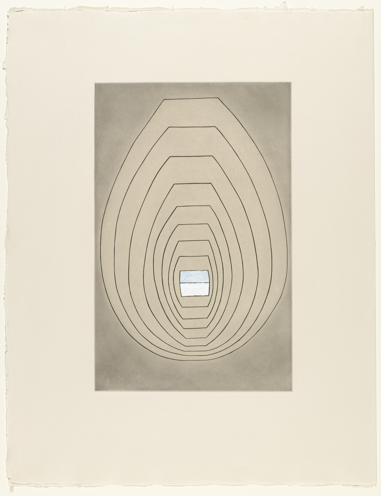Louise Bourgeois. Untitled, plate 7 of 8, only state, from the puritan