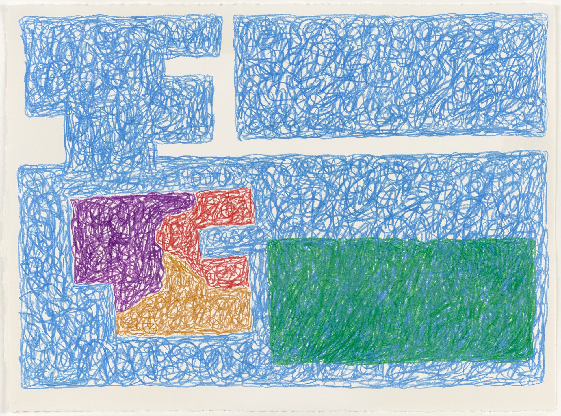 Jonathan Lasker. Untitled (D-96). 2002