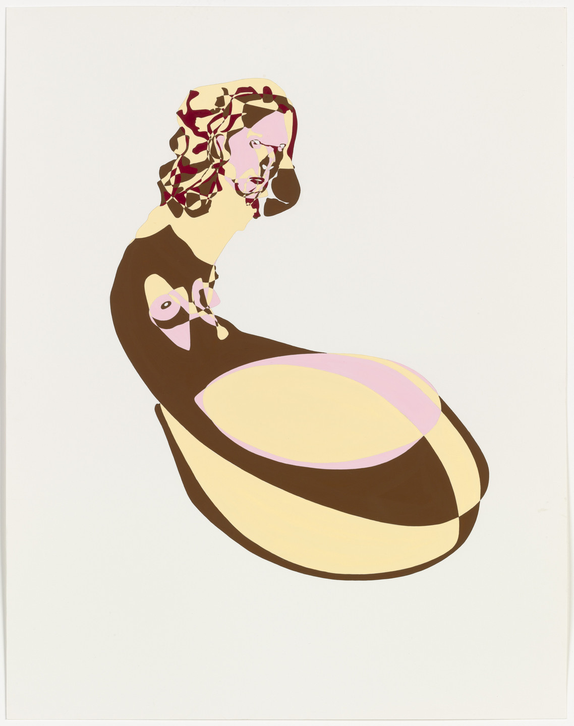 Nicola Tyson. Chocolate Woman. (1996)
