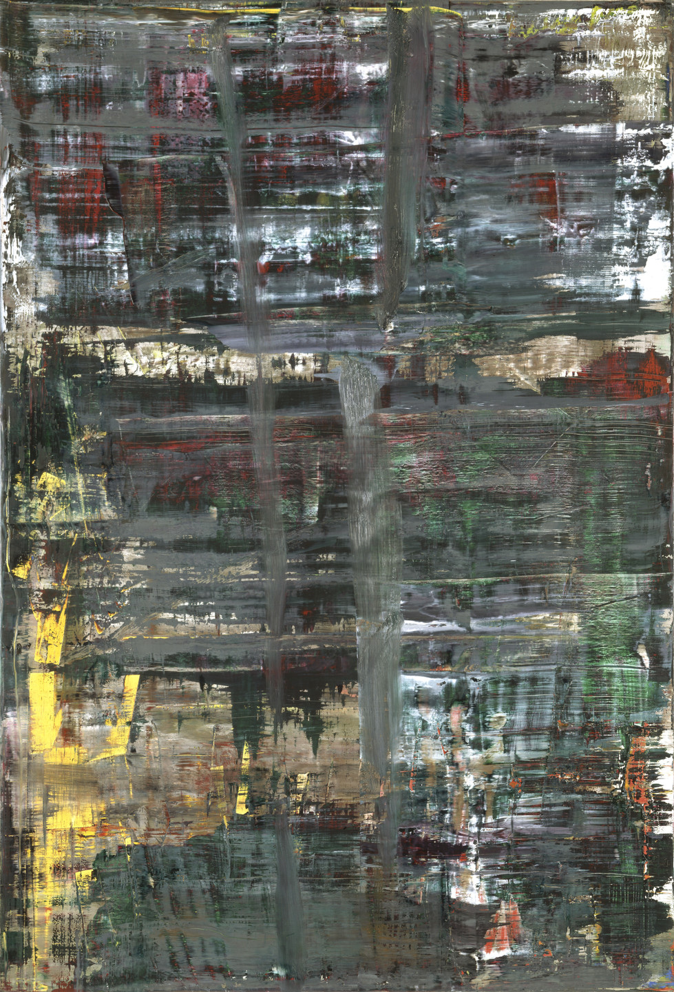 Gerhard Richter. Forest (8). 2005