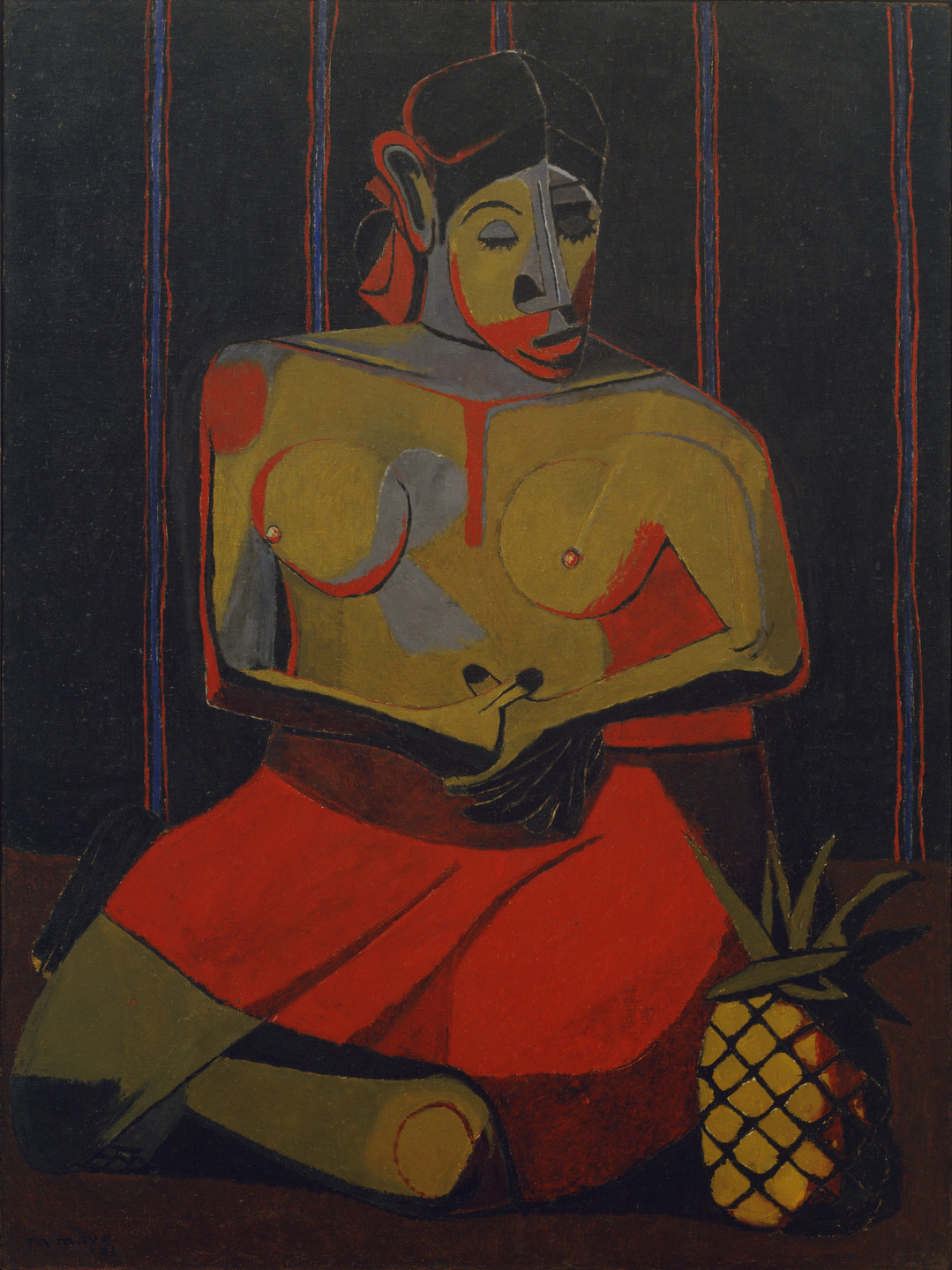 Rufino Tamayo. Woman with Pineapple. 1941