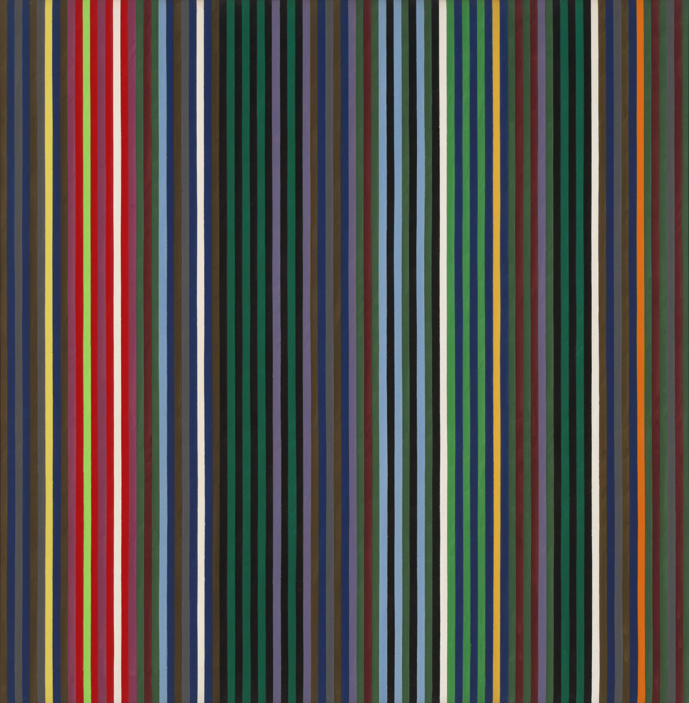 Gene Davis. Anthracite Minuet. 1966