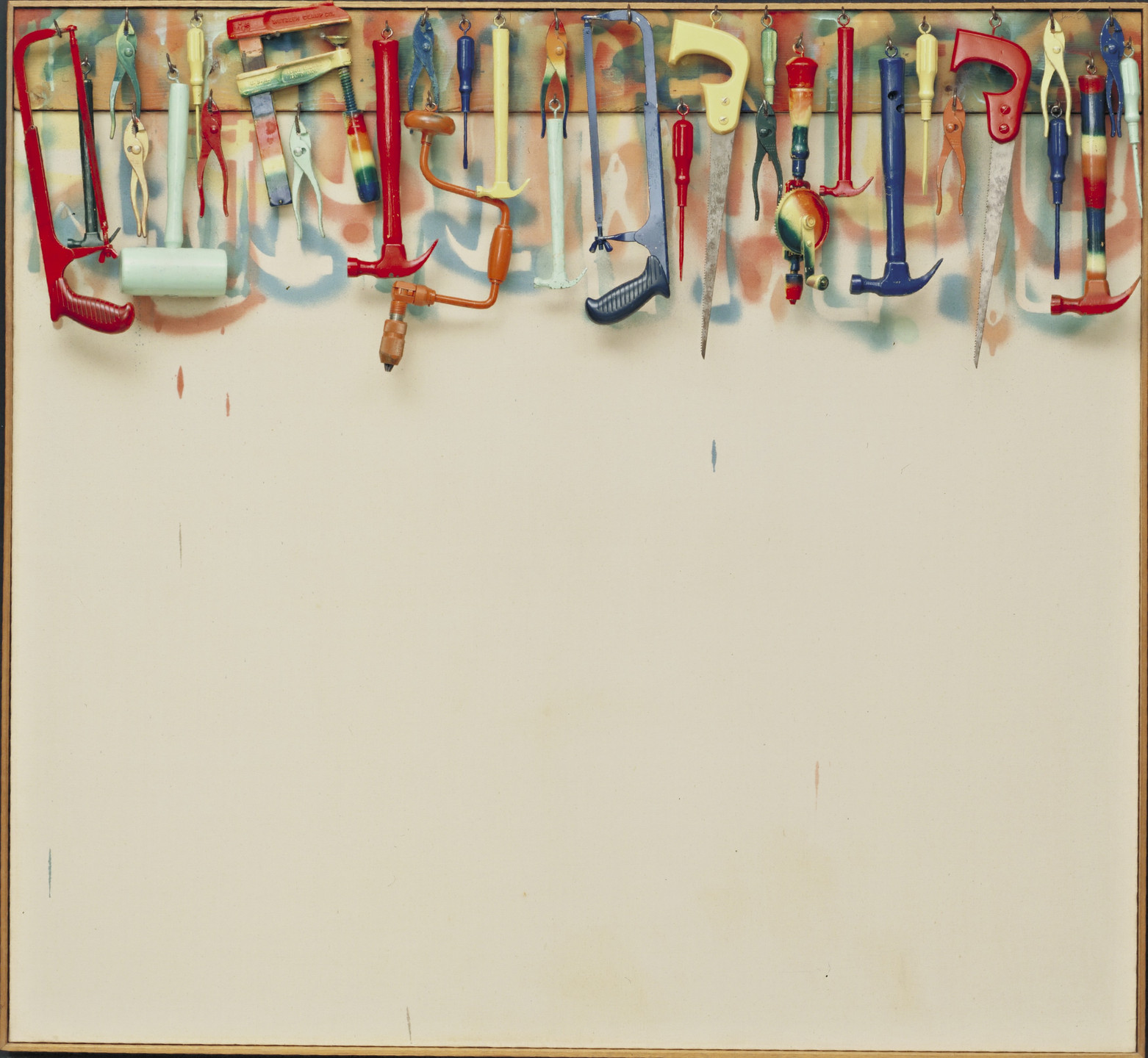 Jim Dine. Five Feet of Colorful Tools. 1962