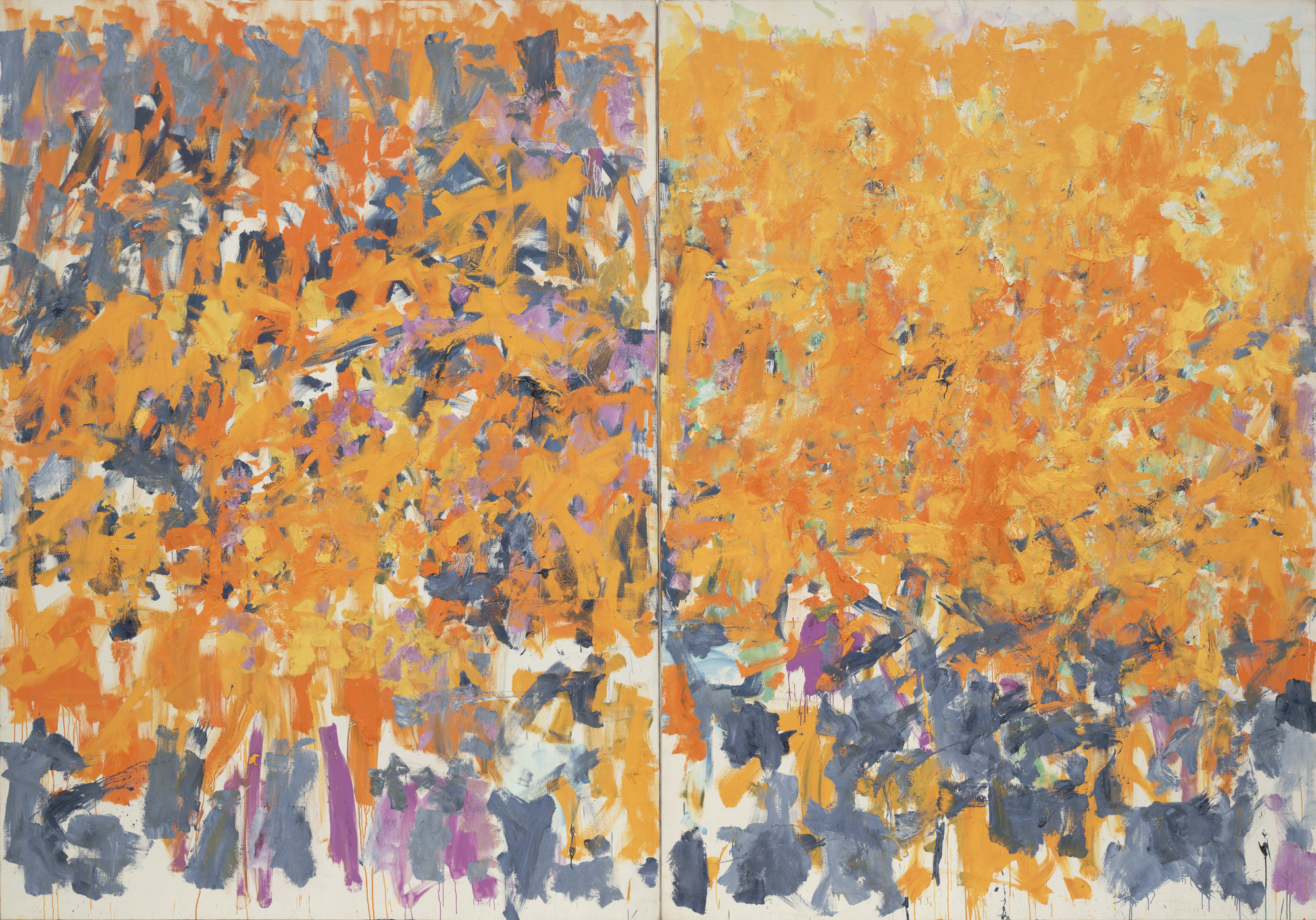 Joan Mitchell. Wood, Wind, No Tuba. 1979