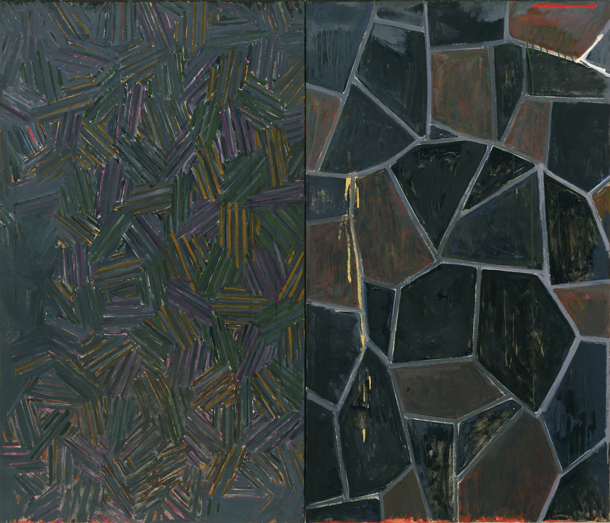Jasper Johns. End Paper. 1976 | MoMA