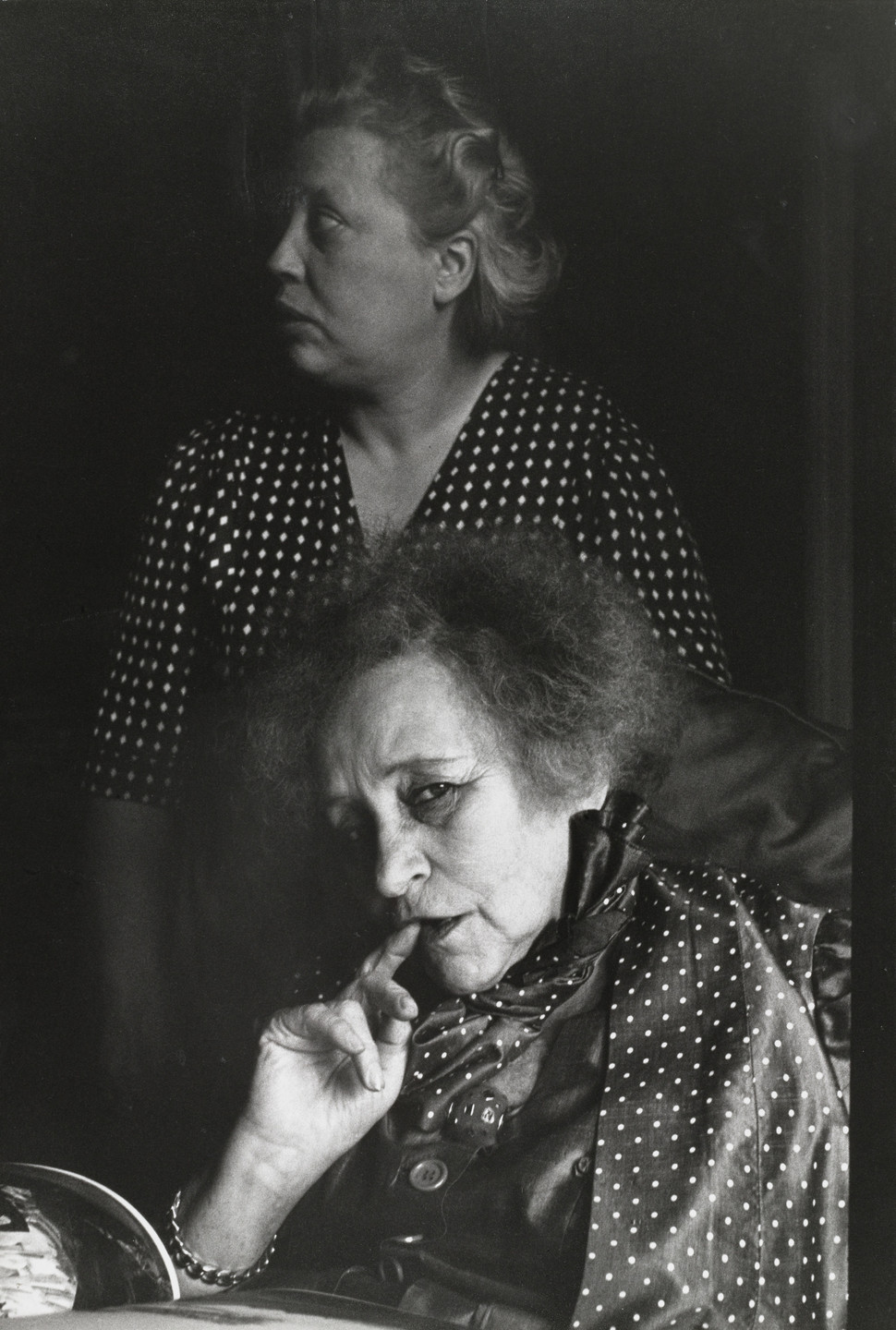 Henri Cartier-Bresson. Colette and Her Companion Pauline. 1952