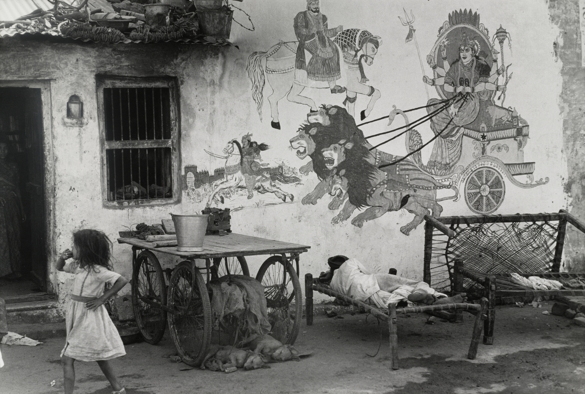 Henri Cartier-Bresson. Ahmadabad, India. 1966