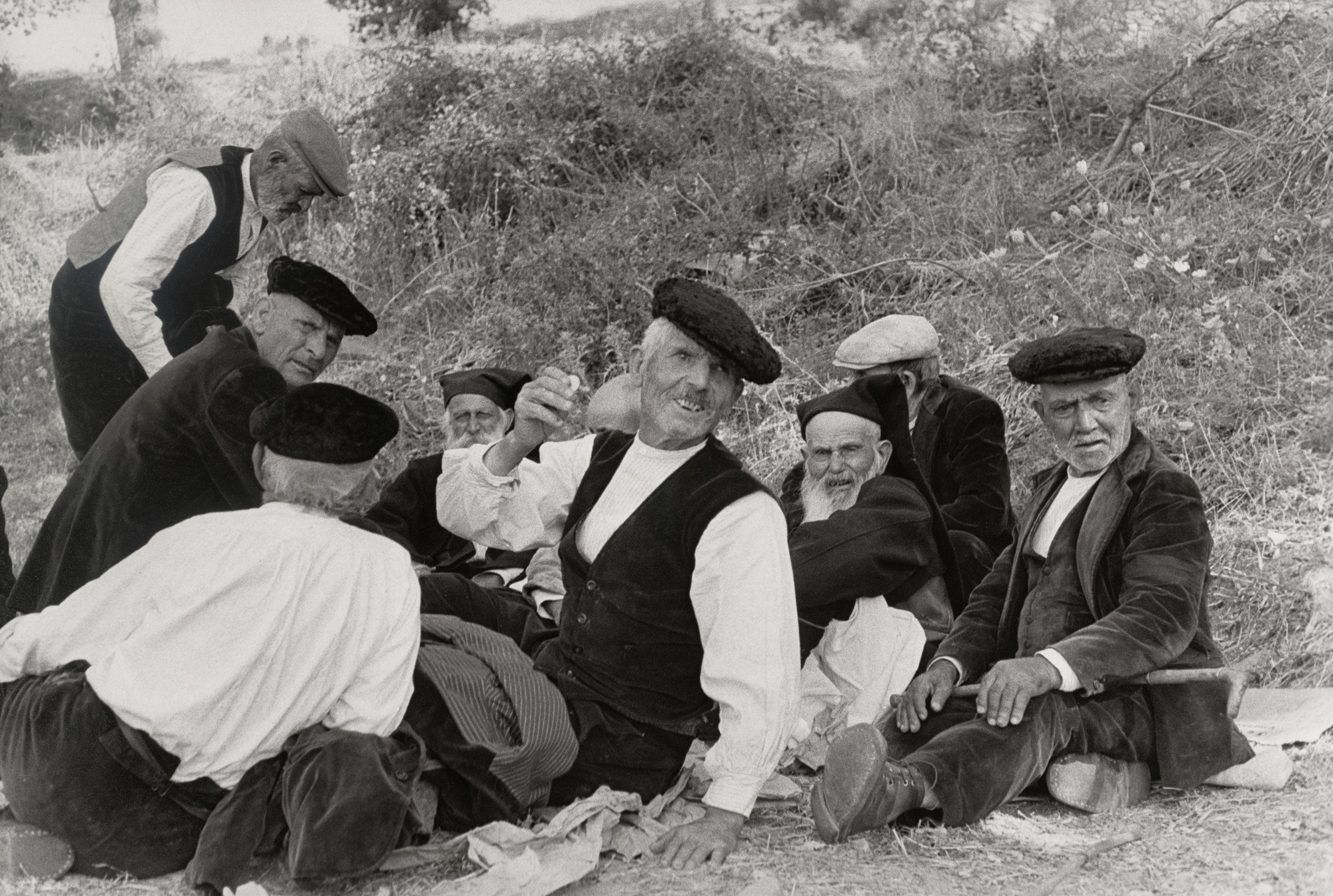 Henri Cartier-Bresson. Orgosolo, Sardinia, Italy. 1962
