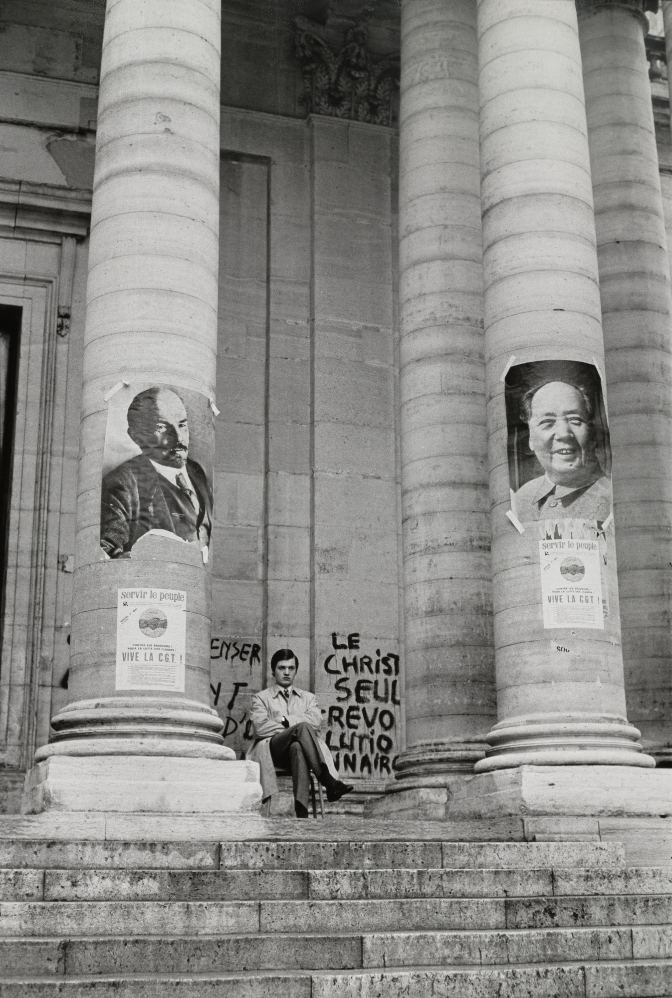 Henri Cartier-Bresson. La Sorbonne, Paris