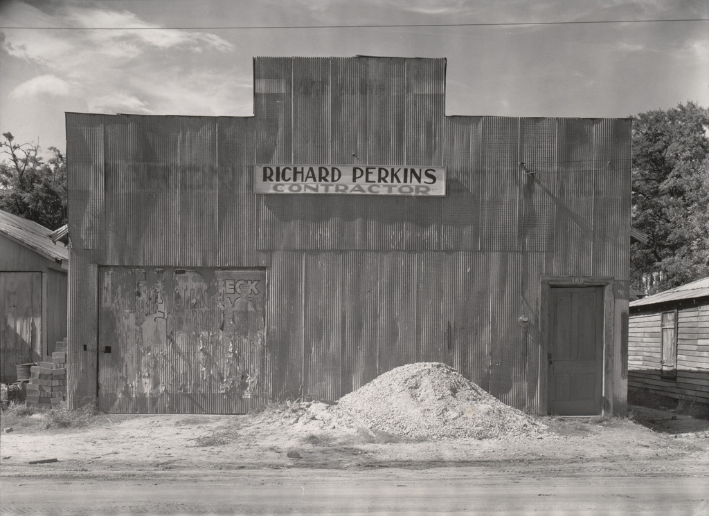 Corrugated Tin Façade