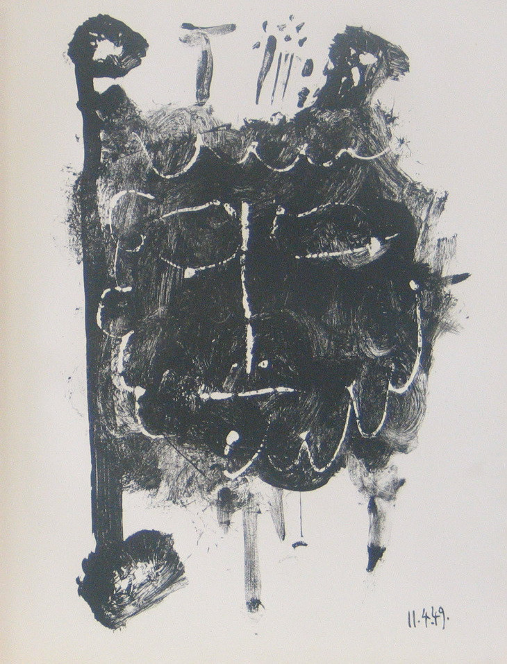 Plate (folio 8) from the illustrated book Élégie d'Ihpétonga