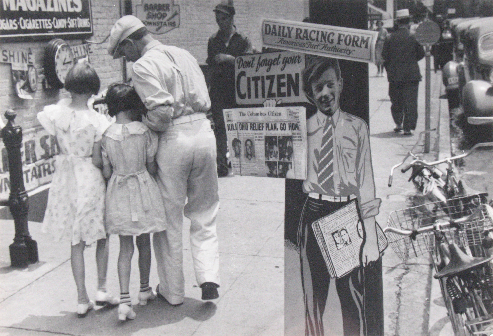 Ben Shahn. Main Street, Lancaster, Ohio. 1938
