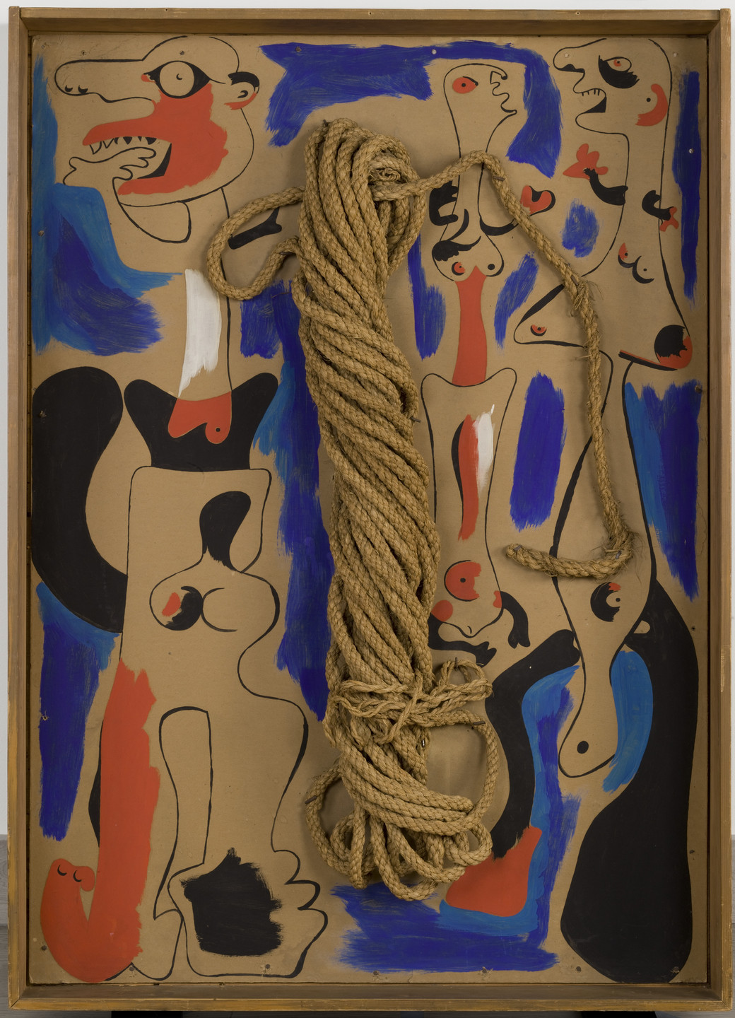 Joan Miró. Rope and People, I. Barcelona, March 27, 1935