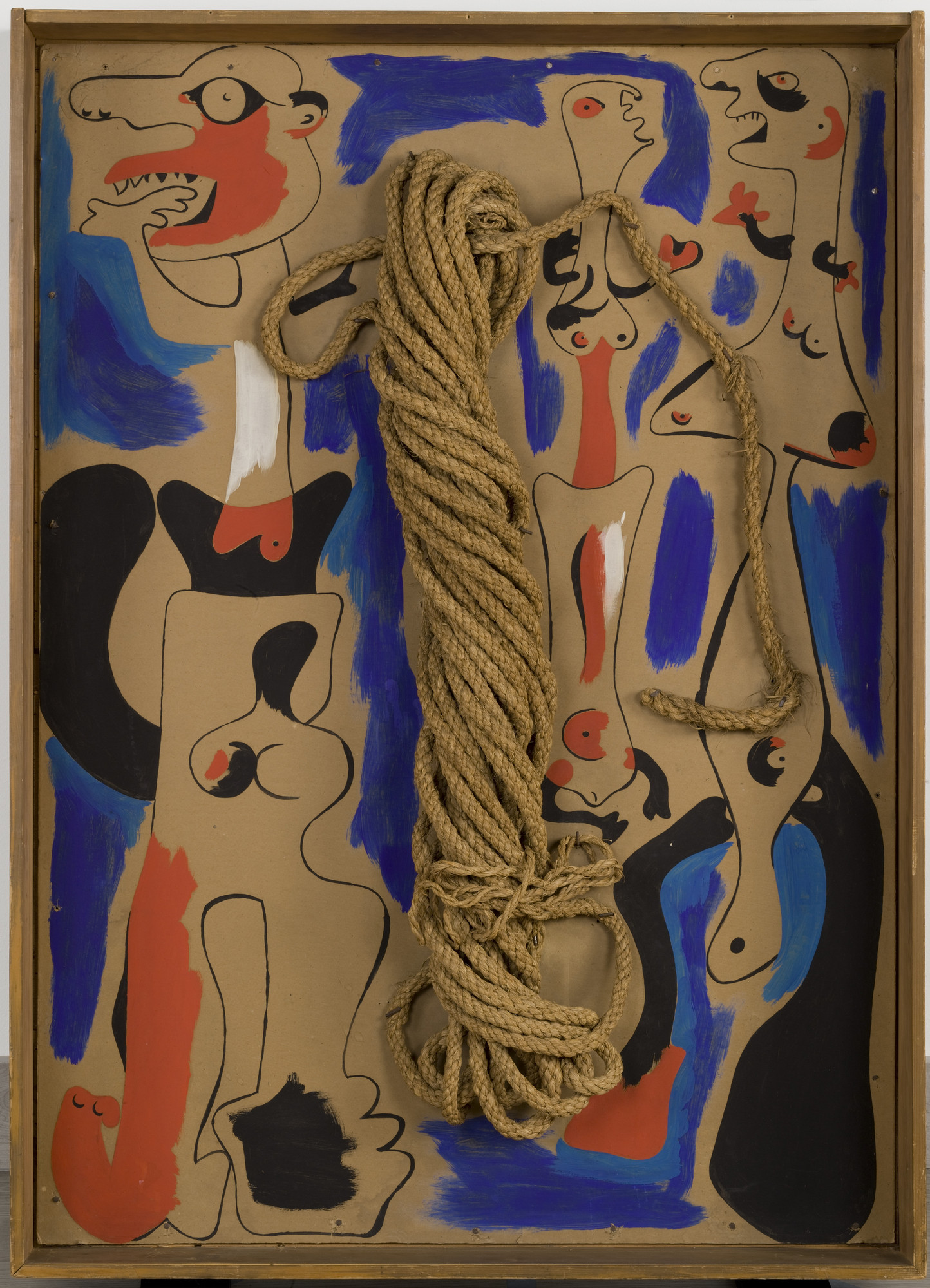 Joan Miró. Rope and People, I. Barcelona, March 27, 1935 | MoMA