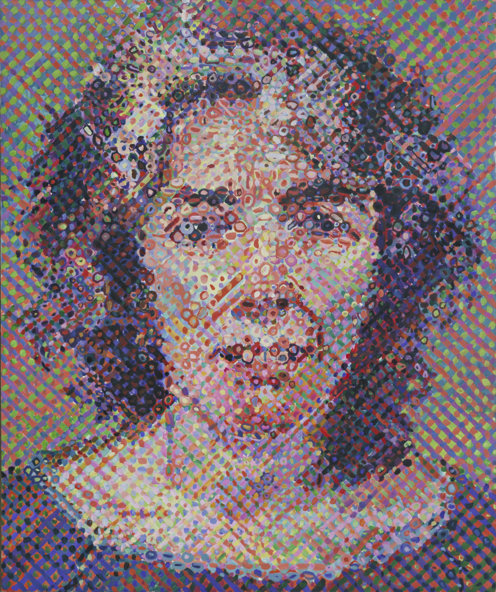 Chuck Close. Elizabeth. 1989 | MoMA