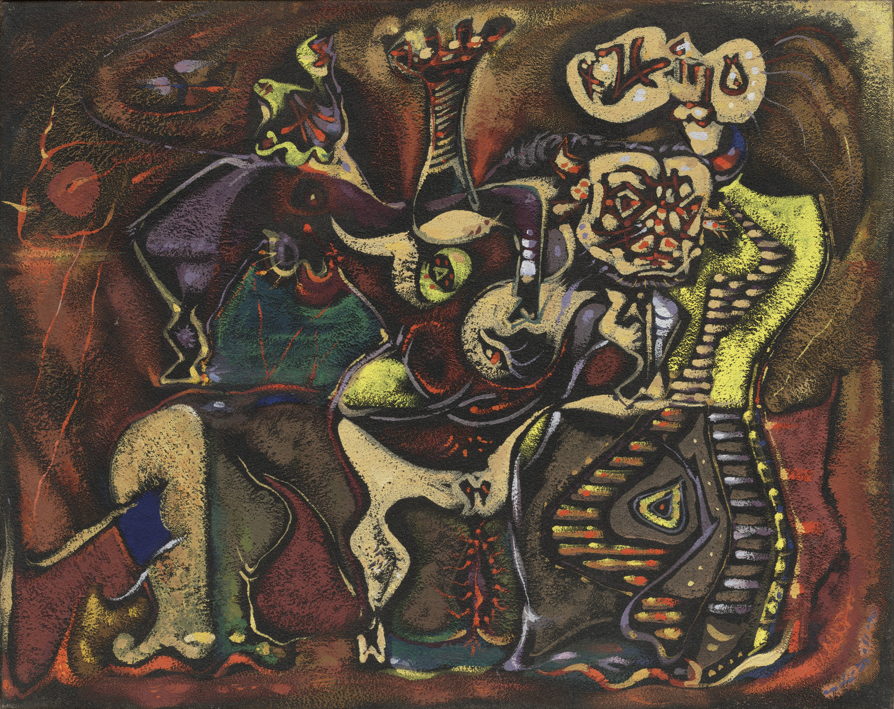 André Masson. Pasiphae. 1942