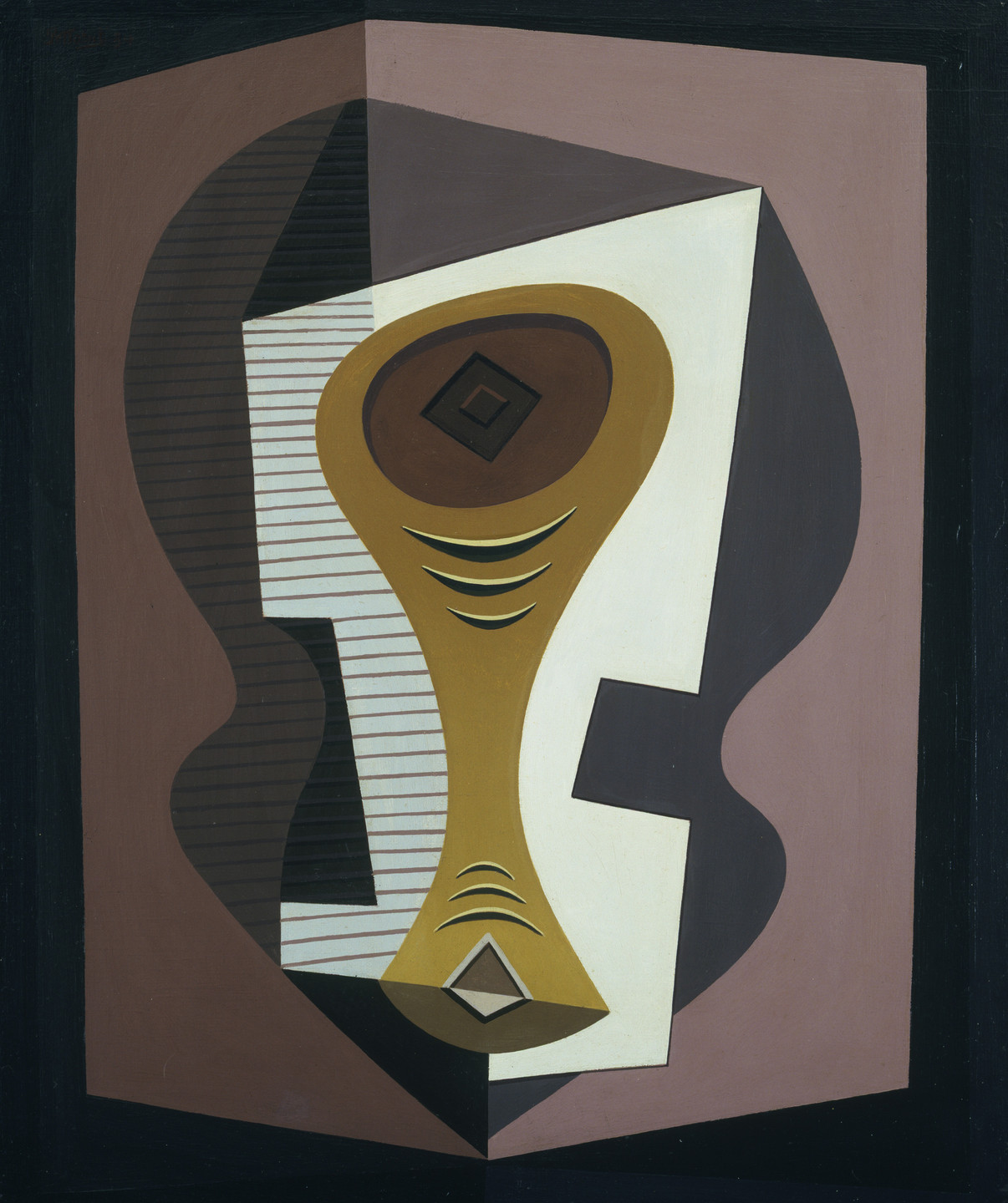 Emilio Pettoruti. Green-Gray Goblet. 1934