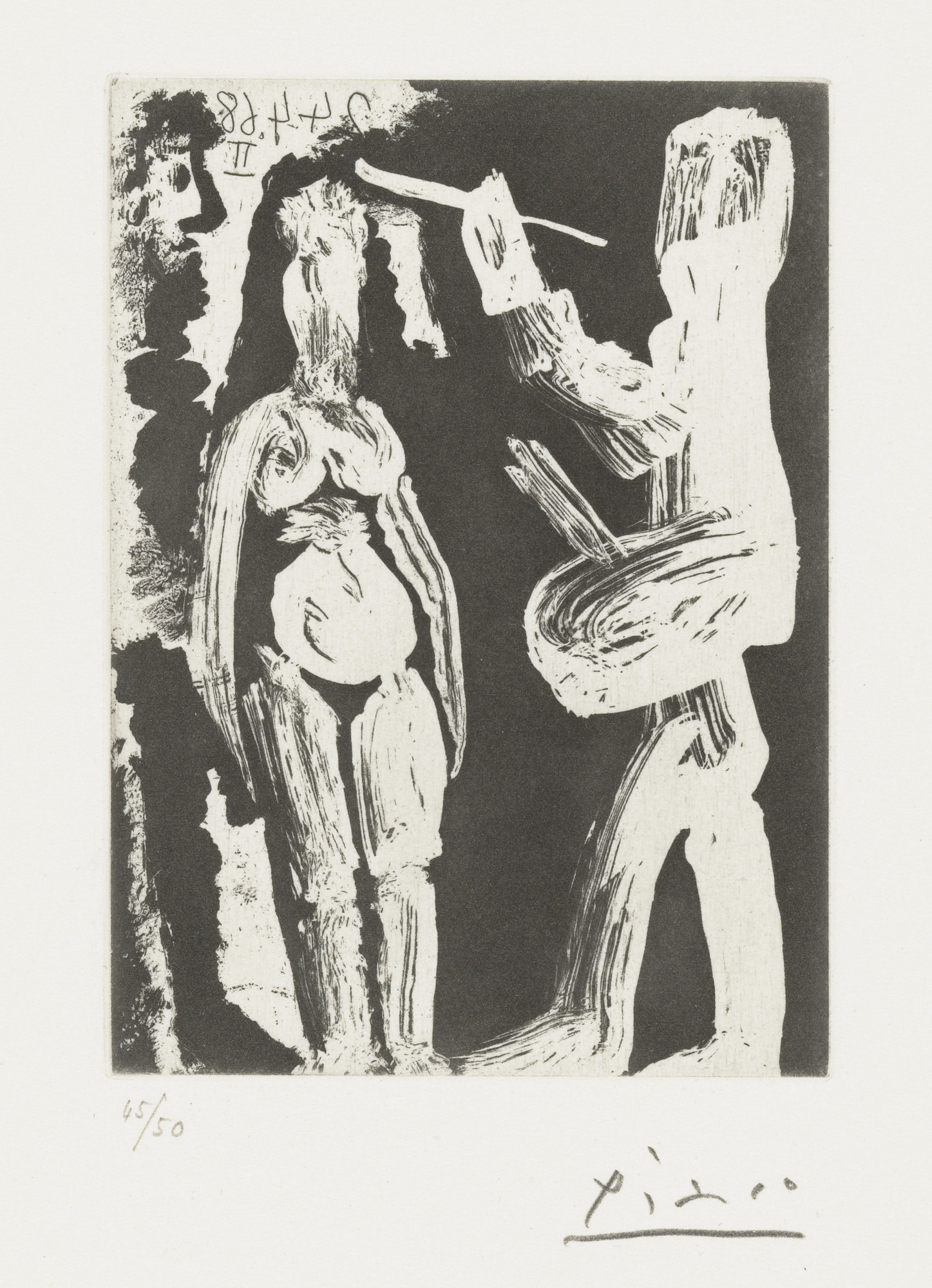 Pablo Picasso. No. 50 from Suite 347