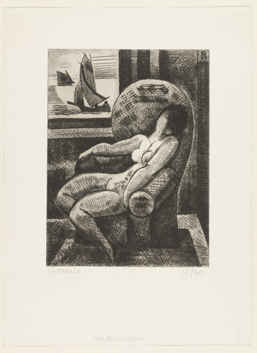 Nude in Armchair (Nu dans un fauteuil)