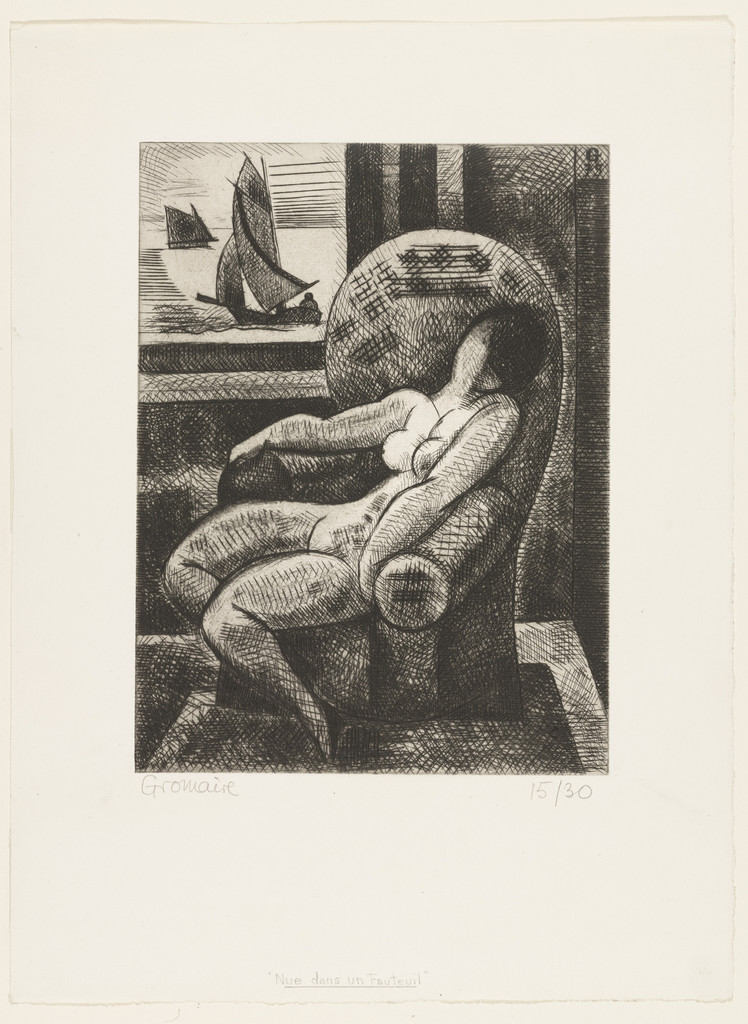 Nude in Armchair (Nu dans un fauteuil)
