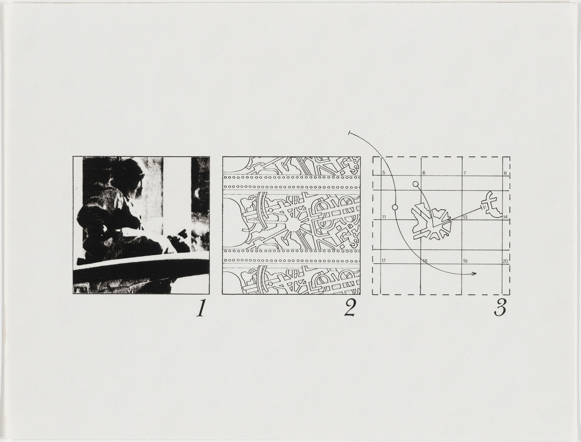 Bernard Tschumi. The Manhattan Transcripts Project, New York, New York, Episode 1: The Park. 1976-77