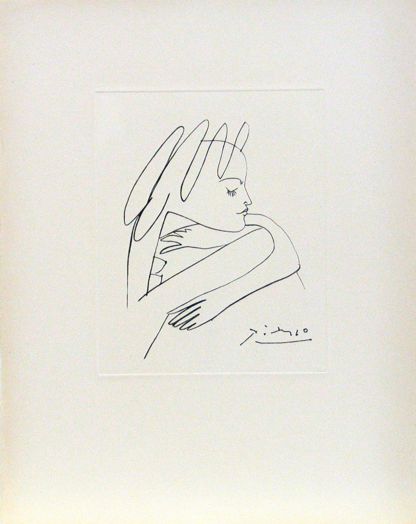 Pablo Picasso. Les Cavaliers d'ombre. 1951, published 1954 | MoMA