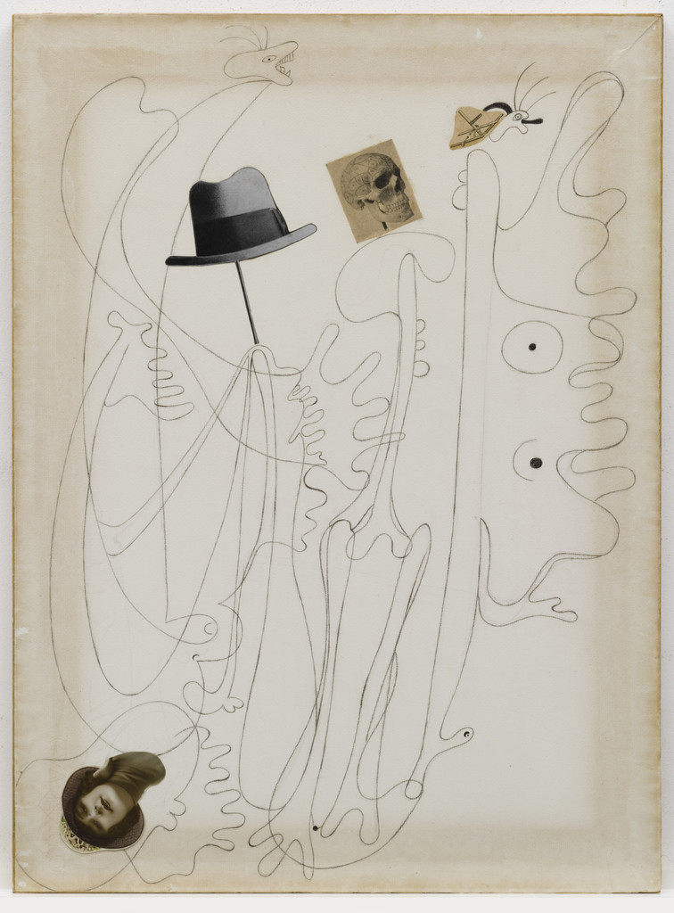 Untitled (Drawing-Collage), Joan Miró, 1933
