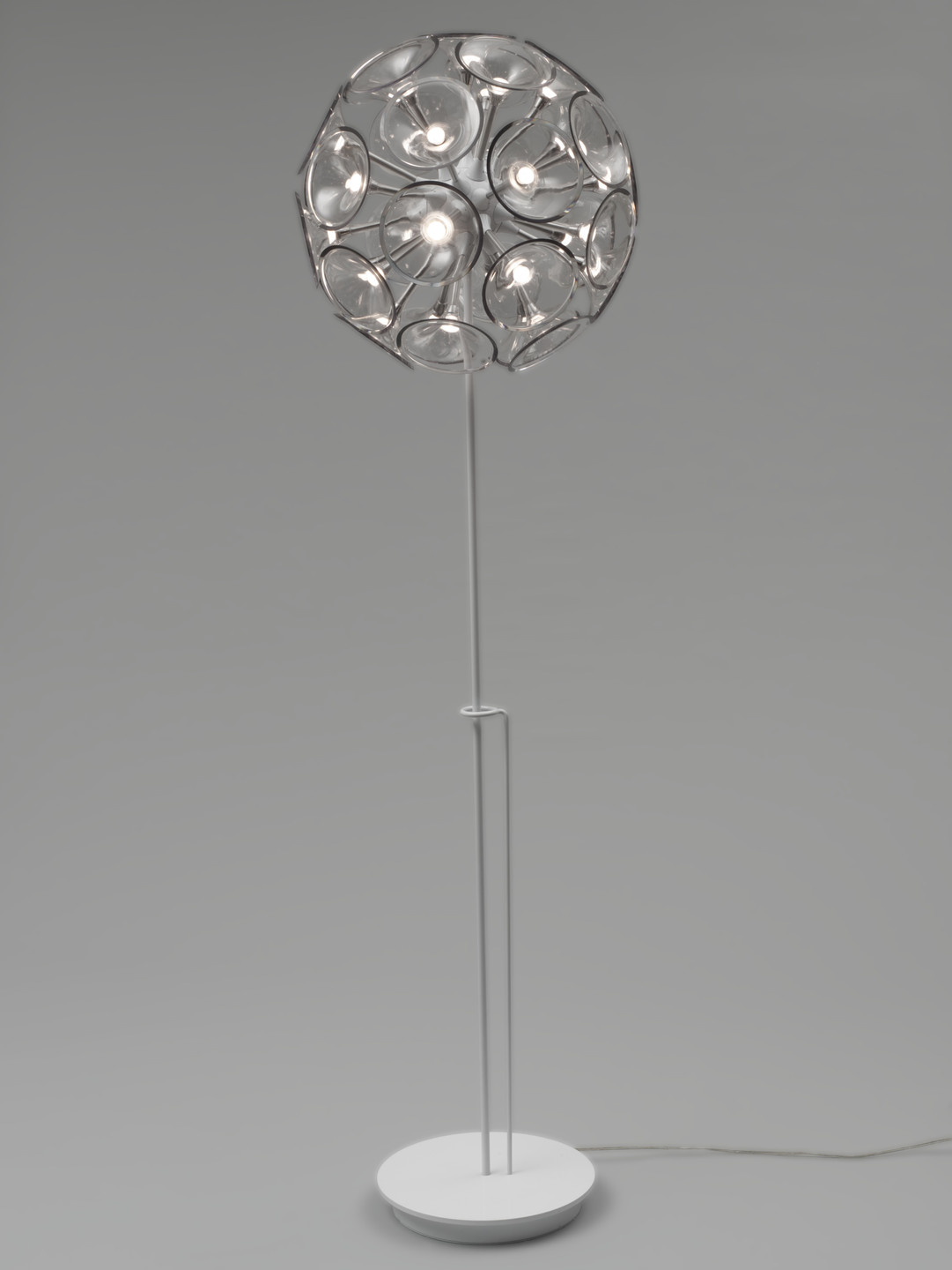 deepdesign, Matteo Bazzicalupo, Raffaella Mangiarotti. Dandelion Floor Lamp. 2003