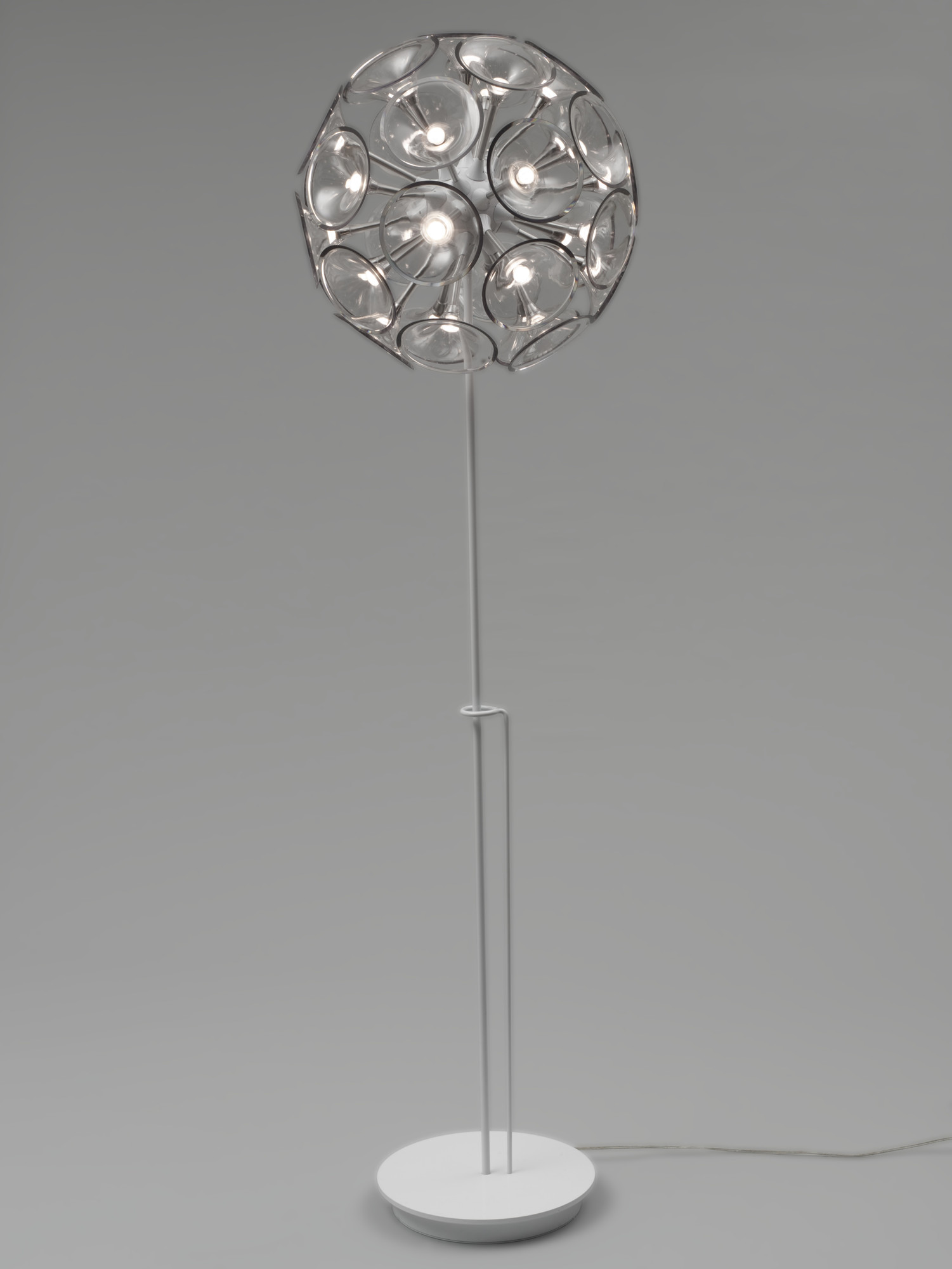 deepdesign, Matteo Bazzicalupo, Raffaella Mangiarotti. Dandelion Floor Lamp