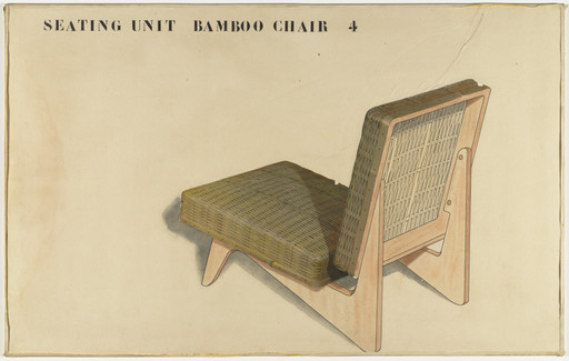 Junzo Sakakura. Entry Panel for MoMA International Competition for