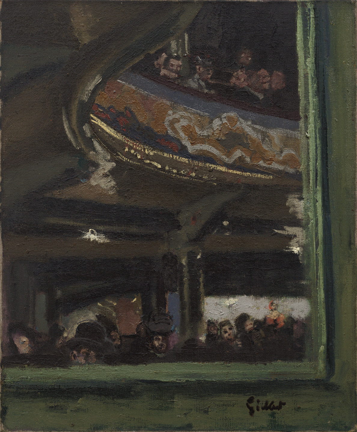Walter Richard Sickert. La Gaîté Montparnasse. c. 1907