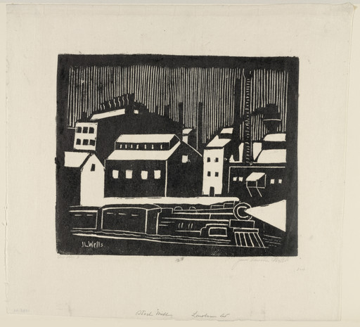 James Lesesne Wells. Steel Mill, I. 1930