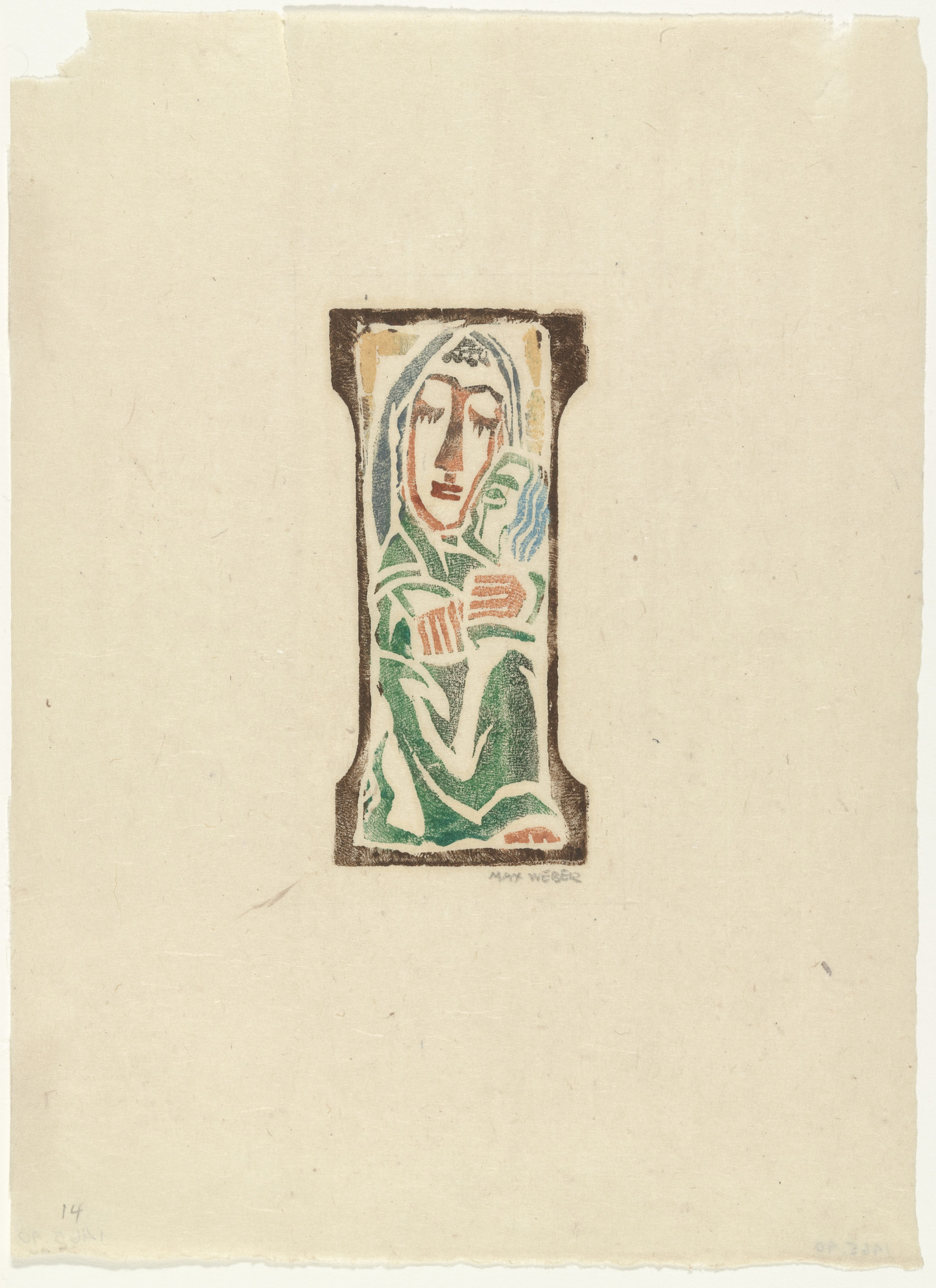 Max Weber. Mother and Child