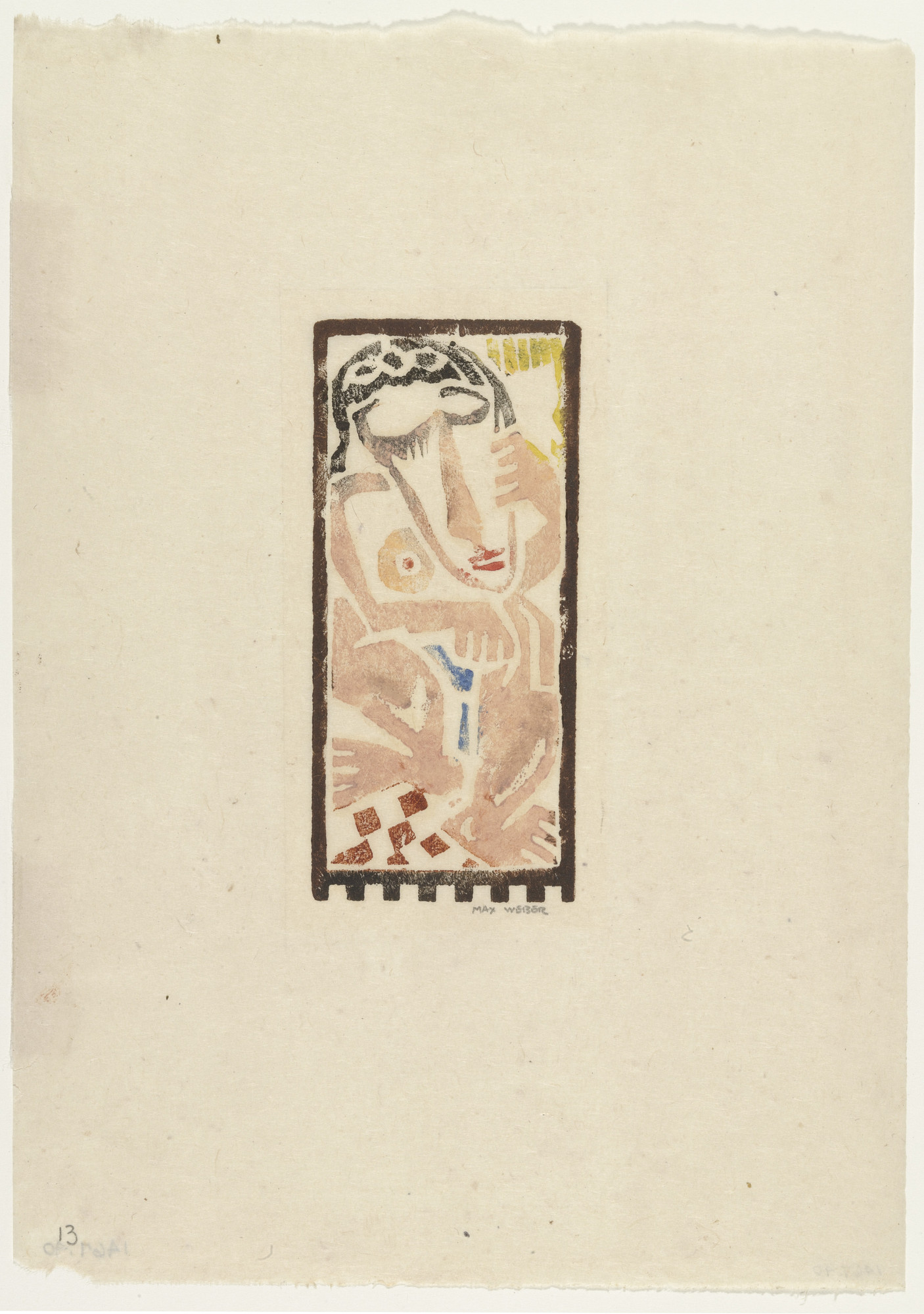 Max Weber. Dancing Figure