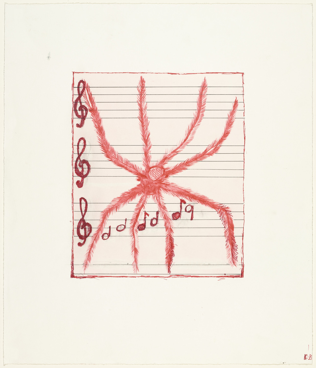 Louise Bourgeois. Hairy Spider. 2001