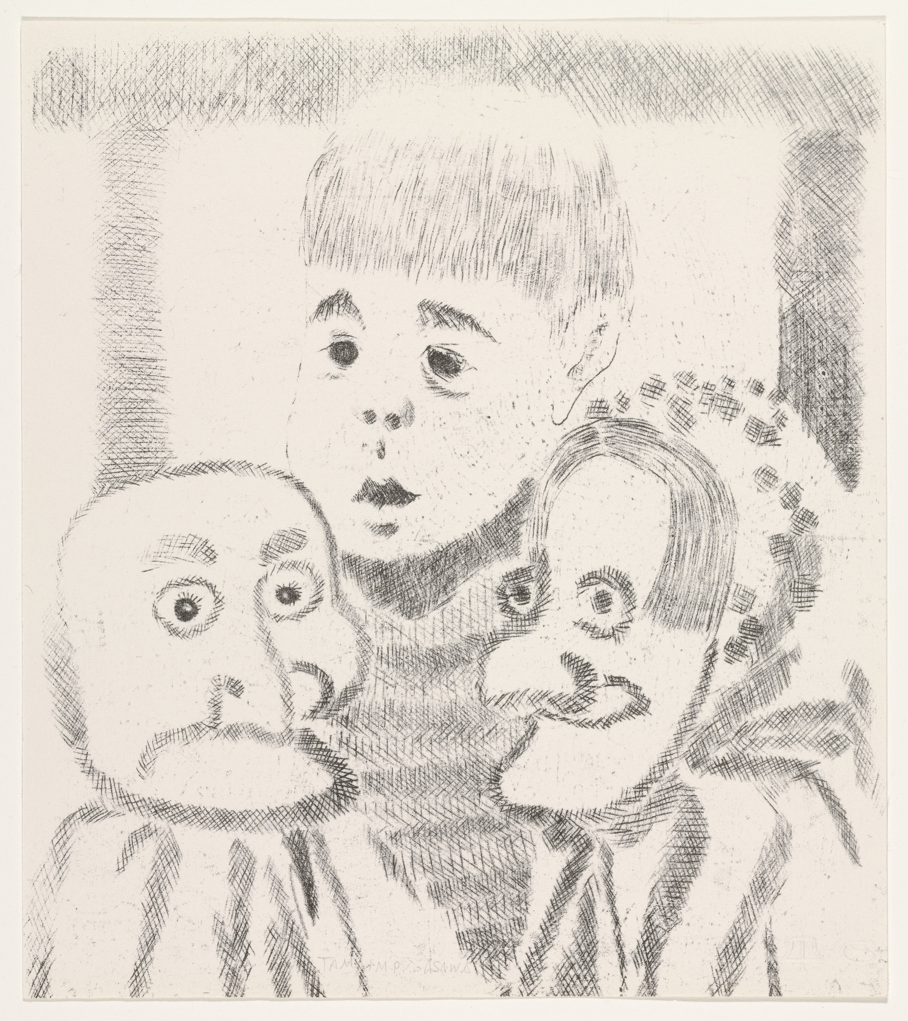 Ruth Asawa. Paul (TAM.1569, Paul Lanier with Homemade Puppets)