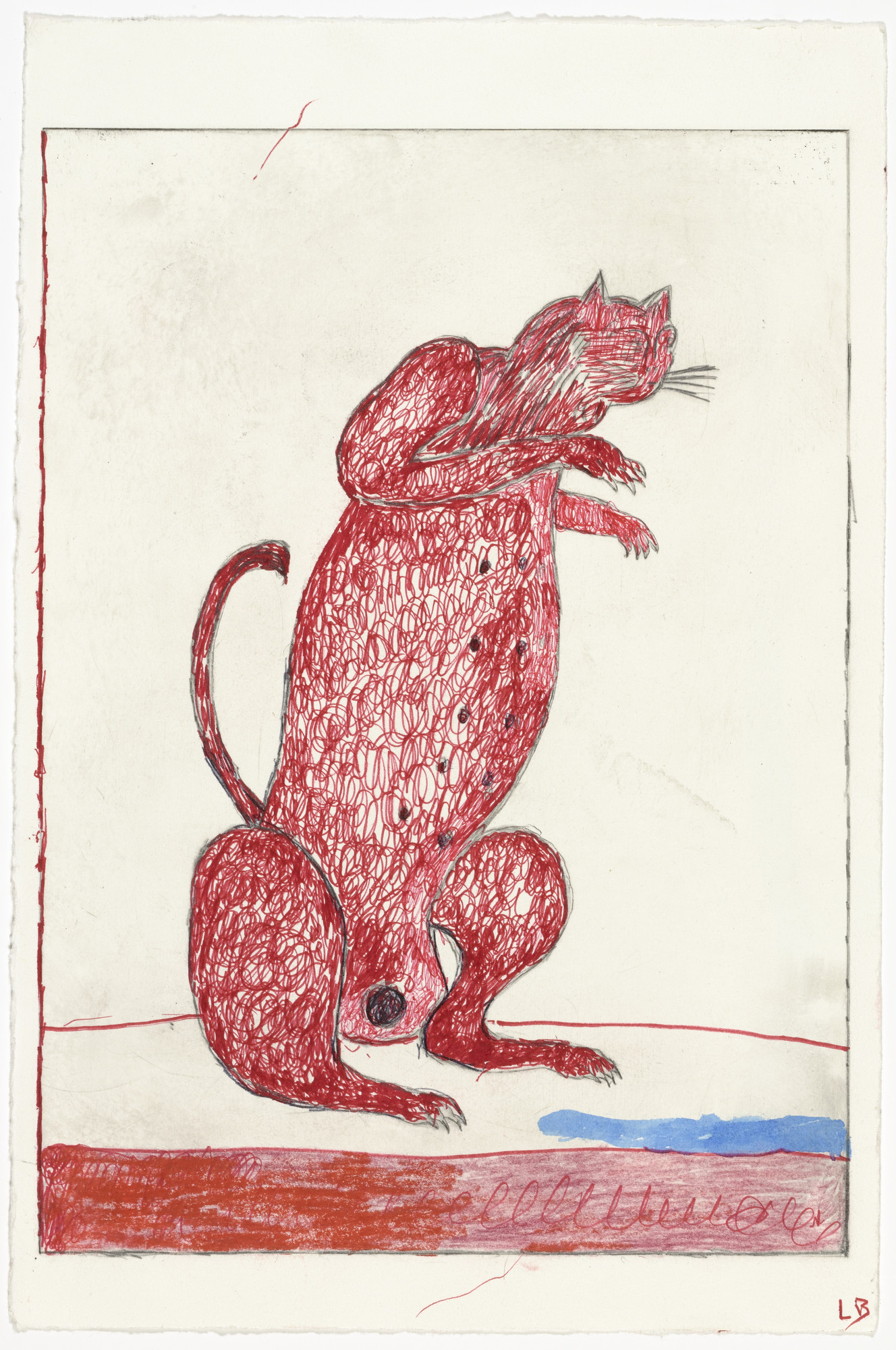 Louise Bourgeois. Female from Male and Female, version 1 of 3, state I of VII, variant