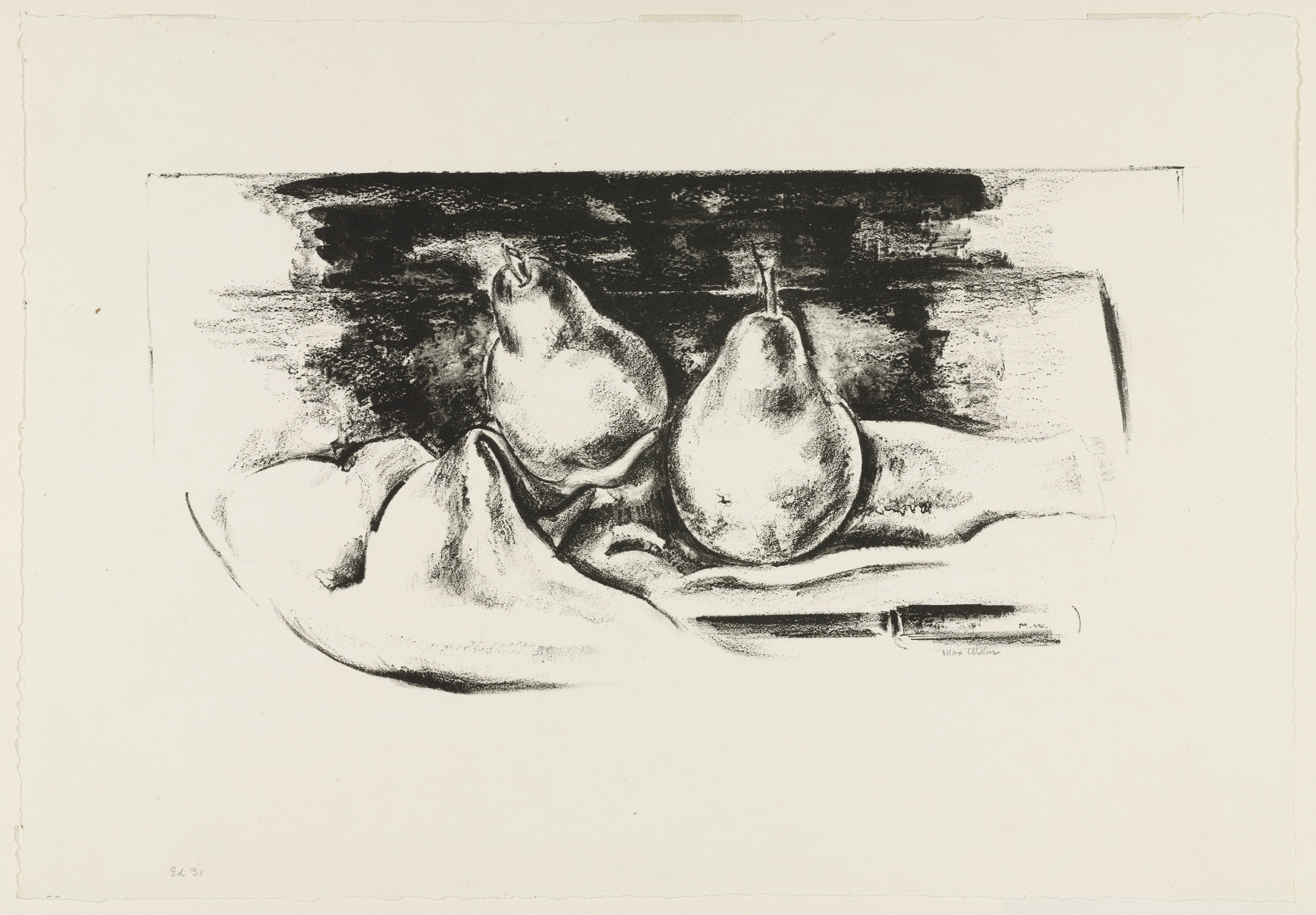Max Weber. Two Pears. 1930-32