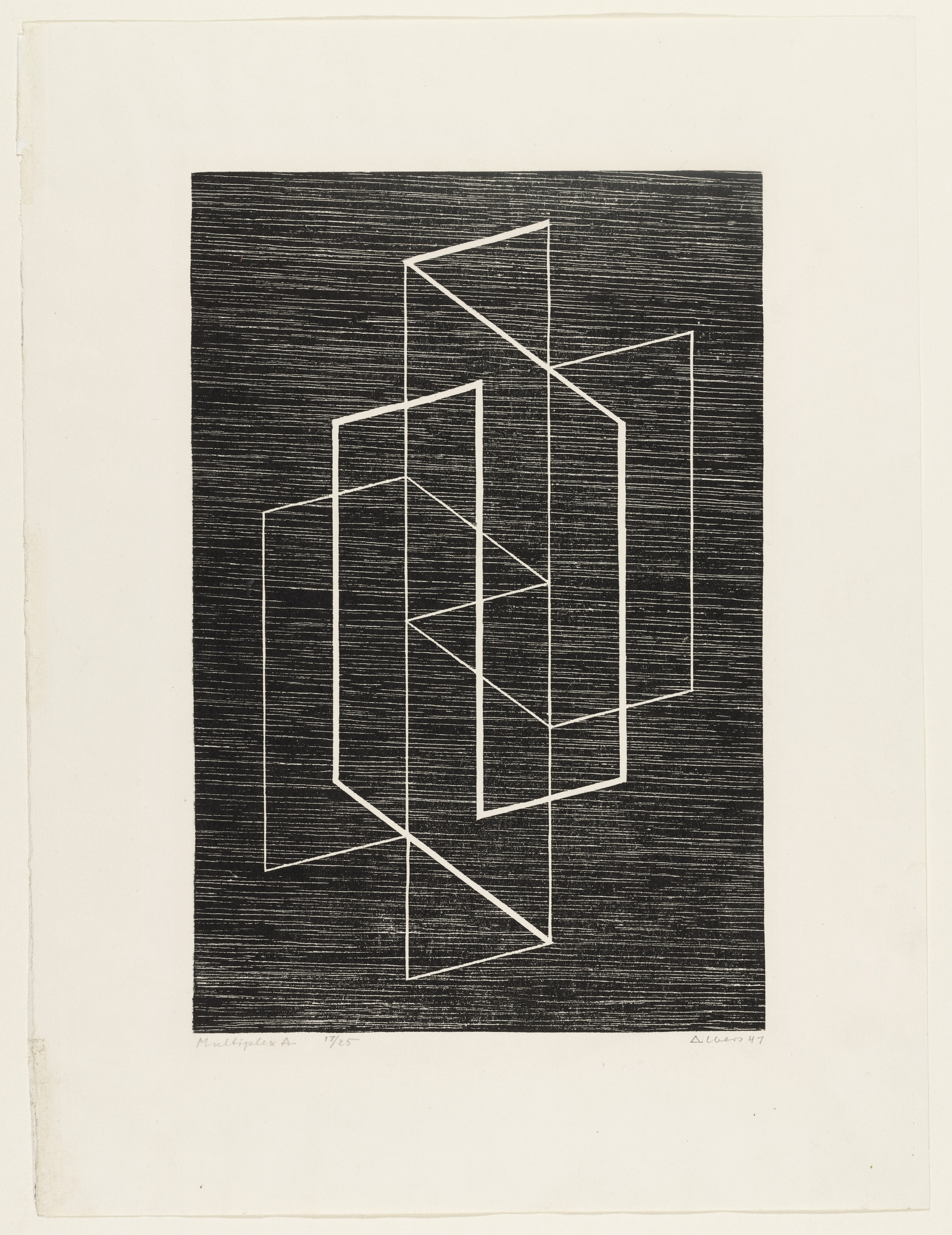 Josef Albers. Multiplex A