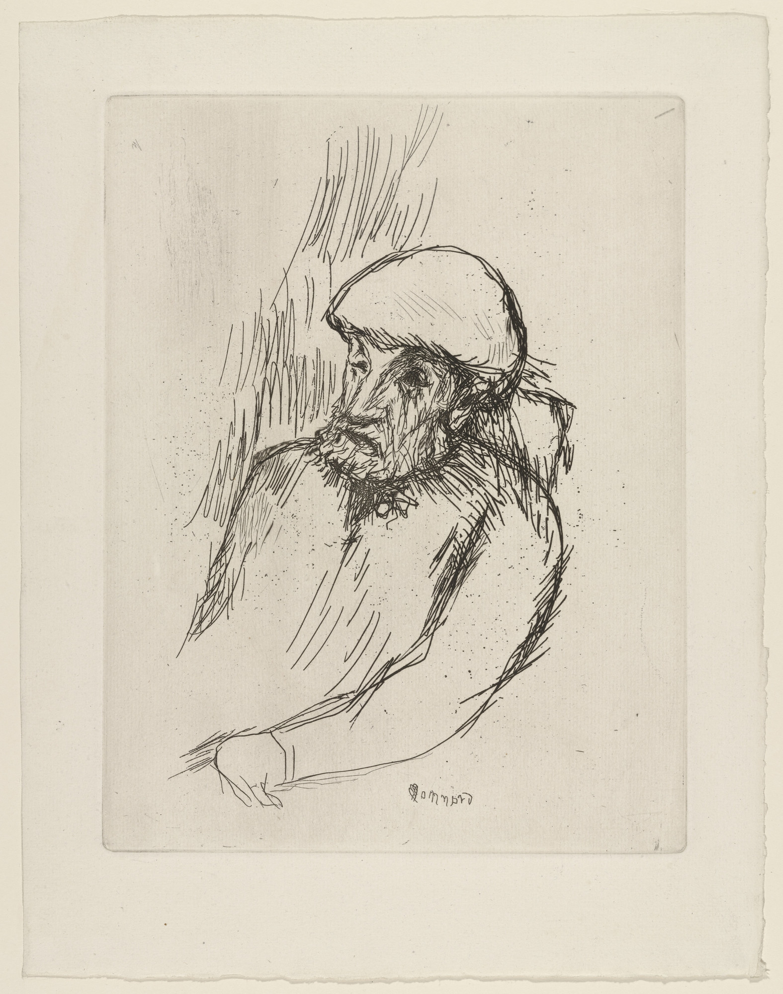 Pierre Bonnard. Portrait of Auguste Renoir (Portrait de Renoir)